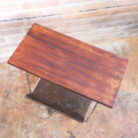 Vintage lectuurtafel jaren 70