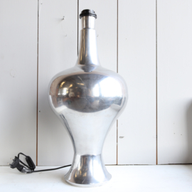 Vintage lampenvoet aluminium groot
