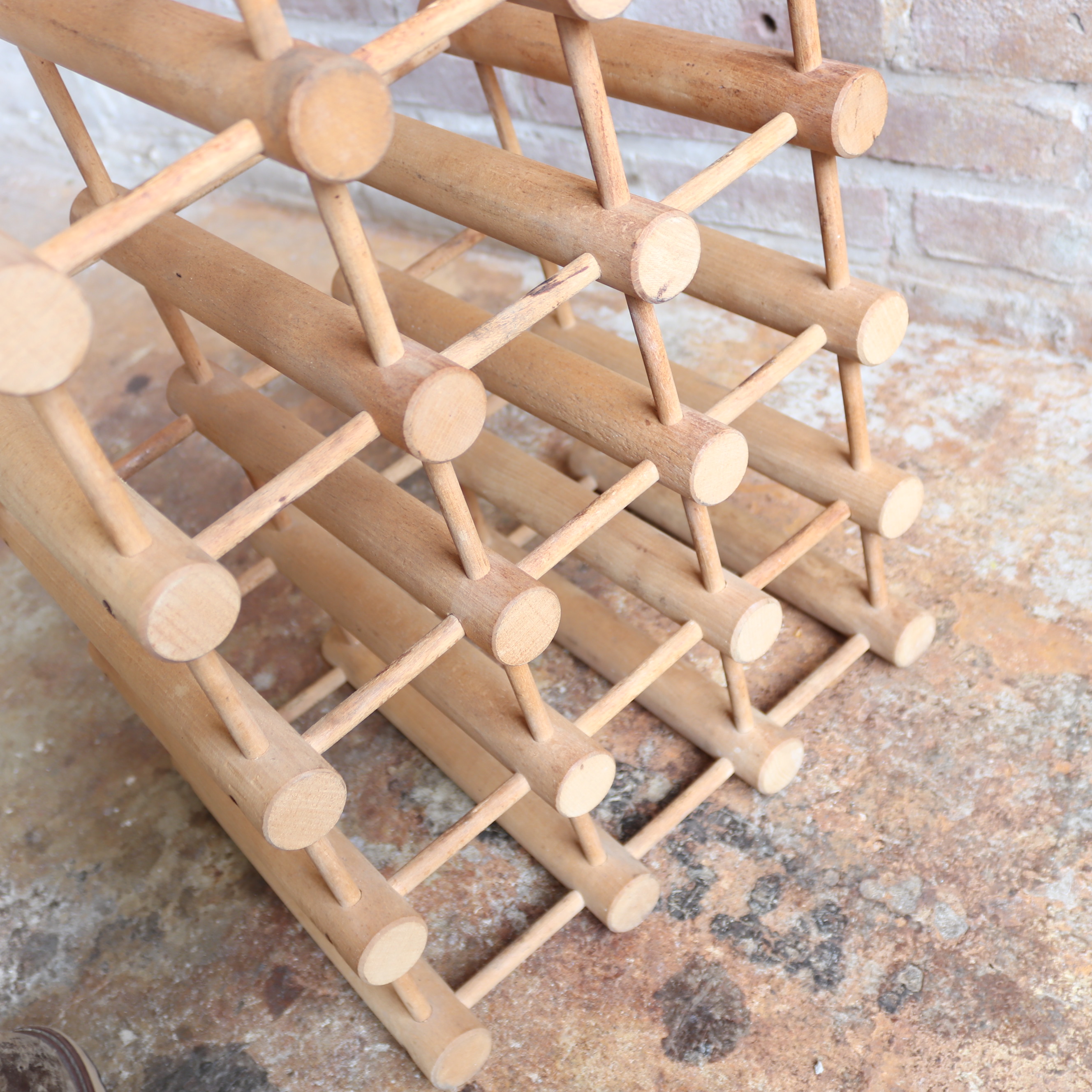 Vintage wijnrek nissen deens design
