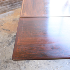 Vintage eettafel uitschuifbaar pallisander