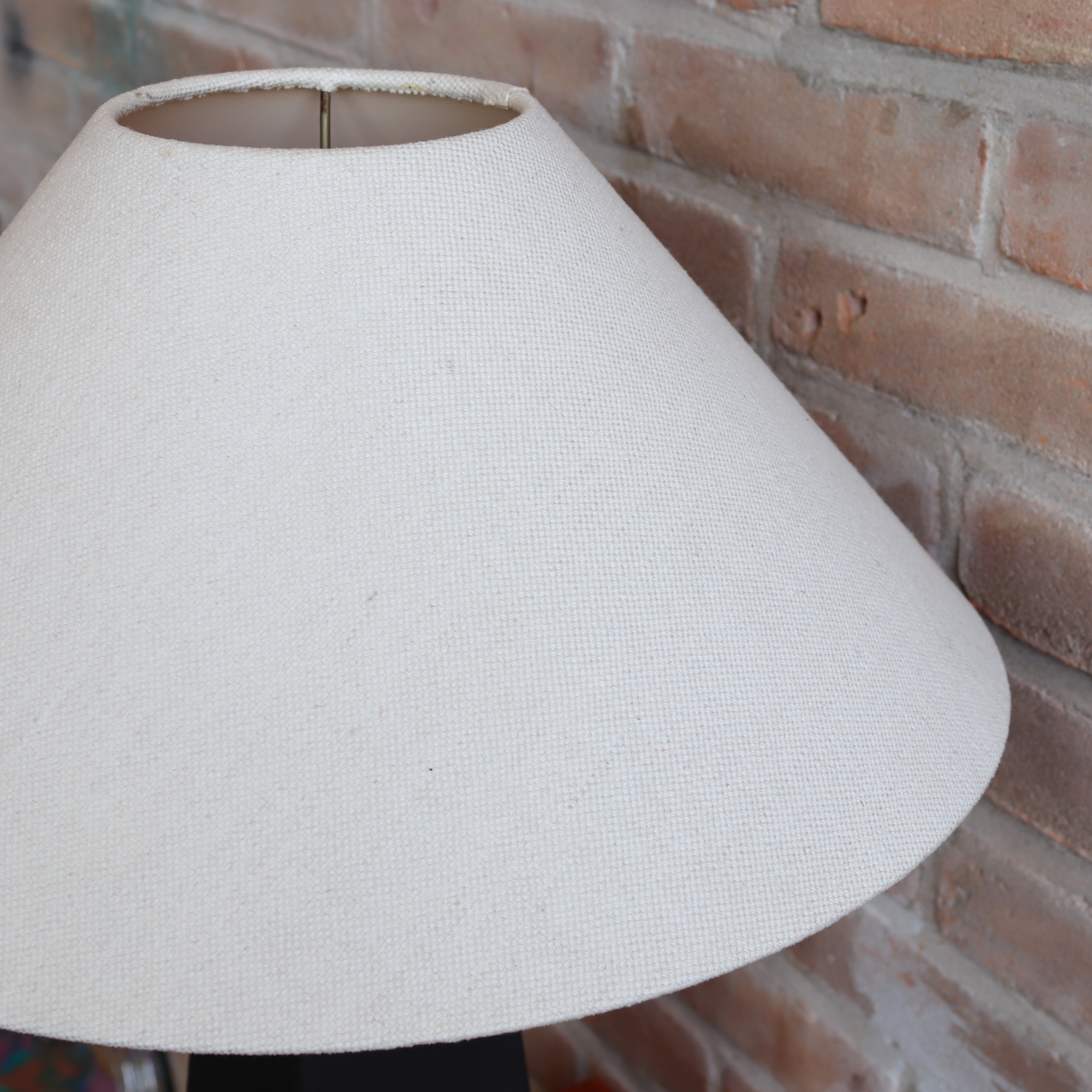 Vintage 80s postmodern keramiek zwart wit kap 