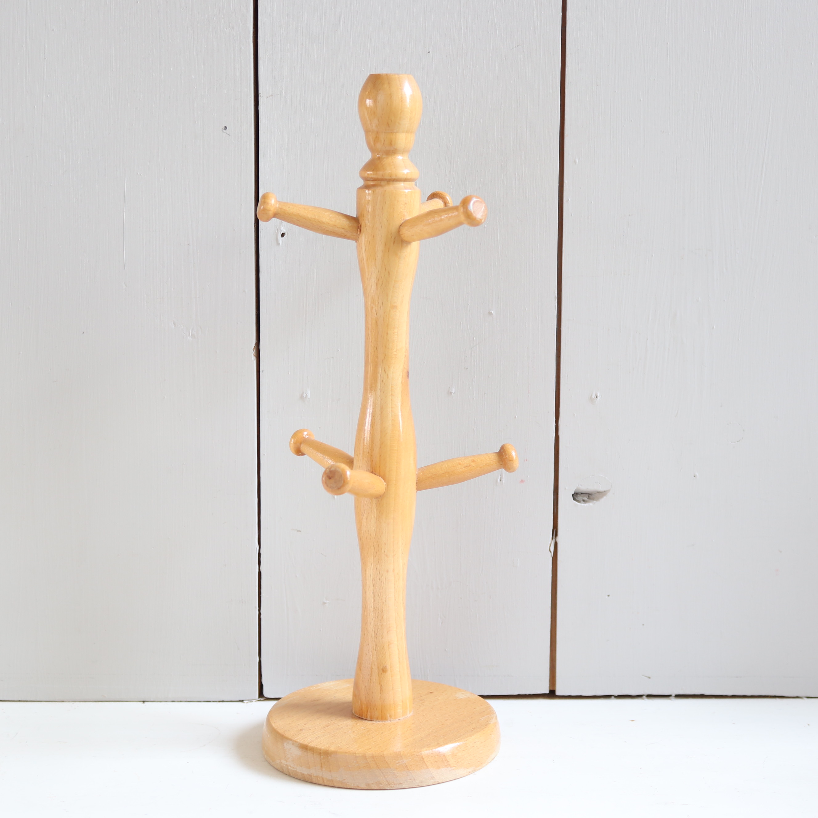 beker rek hout mokkenhouder