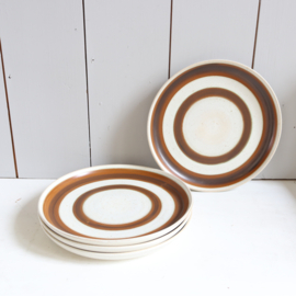 Diner borden vintage Denby russet engels keramiek