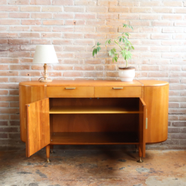 Vintage dressoir tv meubel patijn rond