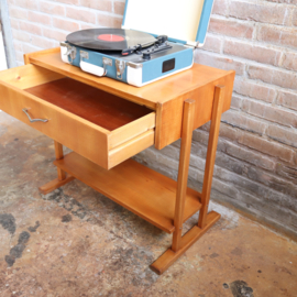 audio meubel vintage jaren 60 70 platenspeler kastje