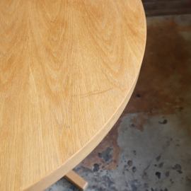 Vintage ronde uitschuifbare tafel finland