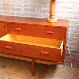 Vintage laag dressoir meubel