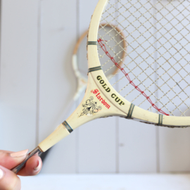 vintage badminton racket set