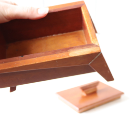 Vintage houten doosje