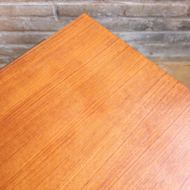 Vintage salontafel teak omkeerbaar blad