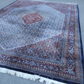 Vintage Bidjar perzisch tapijt 365 x 252