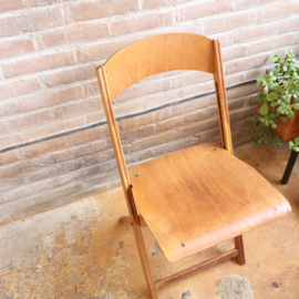 Vintage oud klapstoel