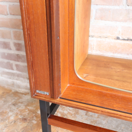 Vintage oude tv kast