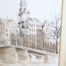 Kunst  tekening Amsterdam