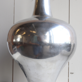 Vintage lampenvoet aluminium groot
