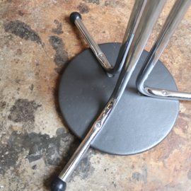 Vintage staande kapstok chroom Design Tubax 1960