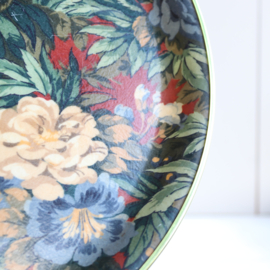 vintage dienblad bloemen