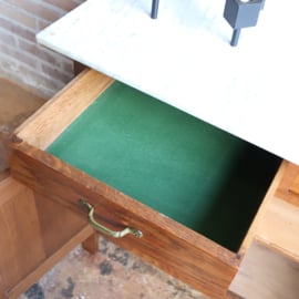 Vintage dressoir jaren 30 marmer blad