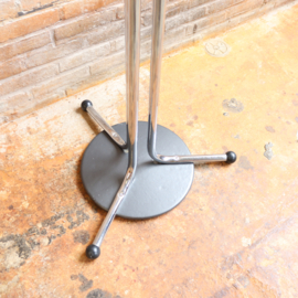 Vintage staande kapstok chroom Design Tubax 1960