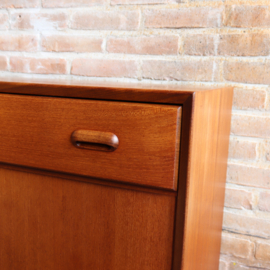 Vintage tv meubel klein dressoir Louis Van Teeffelen Voor Wébé