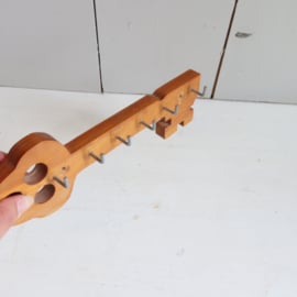 Vintage sleutelrek hout