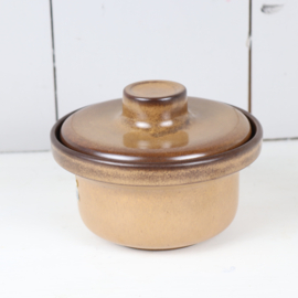 Vintage voorraad pot driehoek huizen