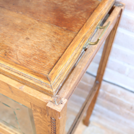 Vintage theekastje glas