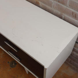 Vintage laag dressoir tv meubel