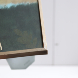 Vintage fotolijst zilver kleur