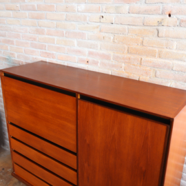 Vintage dressoir kast jaren 60 70 highboard