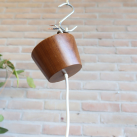 Vintage lamp hout teak