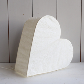 Vintage lamp papier hartjes vorm ikea jaren 90