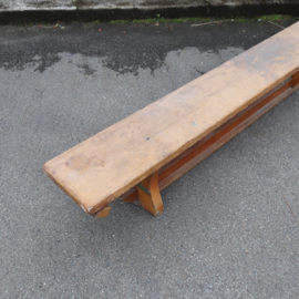 Vintage houten gymbank