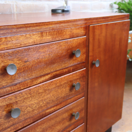 Vintage dressoir hout zwart