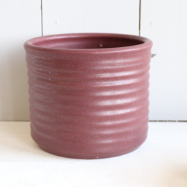 Vintage bloempot paars