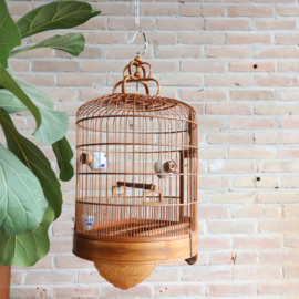stam lila Voorkeursbehandeling Vintage vogelkooi hout bamboe | overige decoratie | Meutt vintage &  interior - webshop voor vintage interieur producten