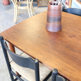 Vintage Deense eettafel uitschuifbaar jaren 60