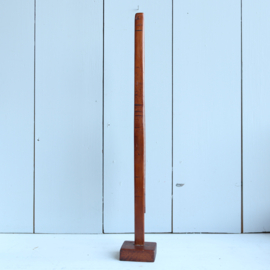 vintage vogel hout donker