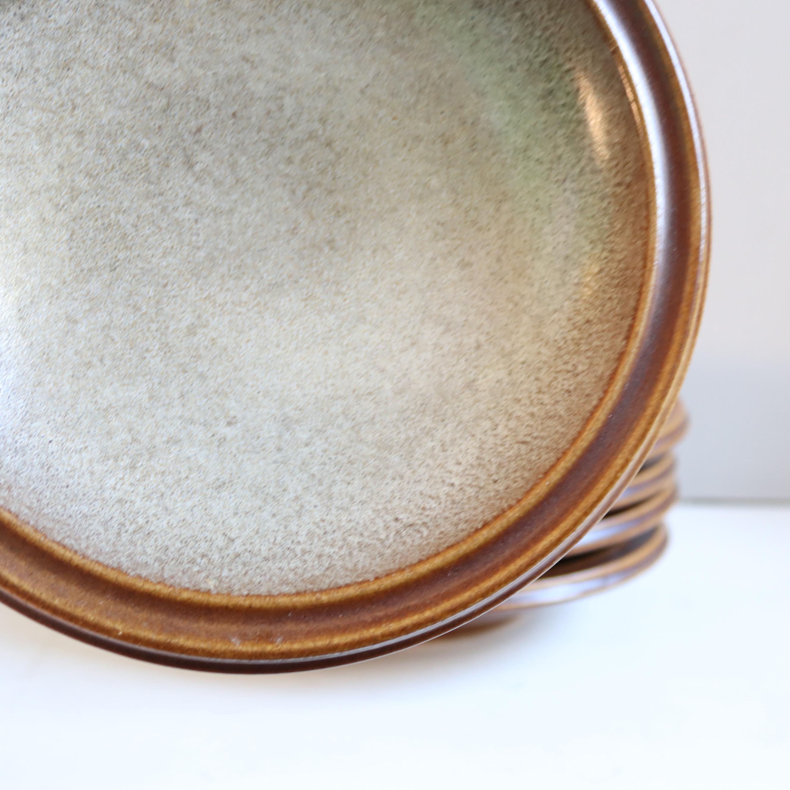 Vintage jaren 70 servies diepe borden