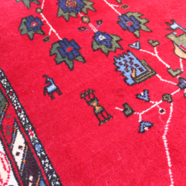 Vintage  perzisch tapijt 250 x 173