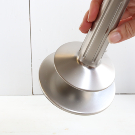 Vintage kandelaar IKEA metaal zilver