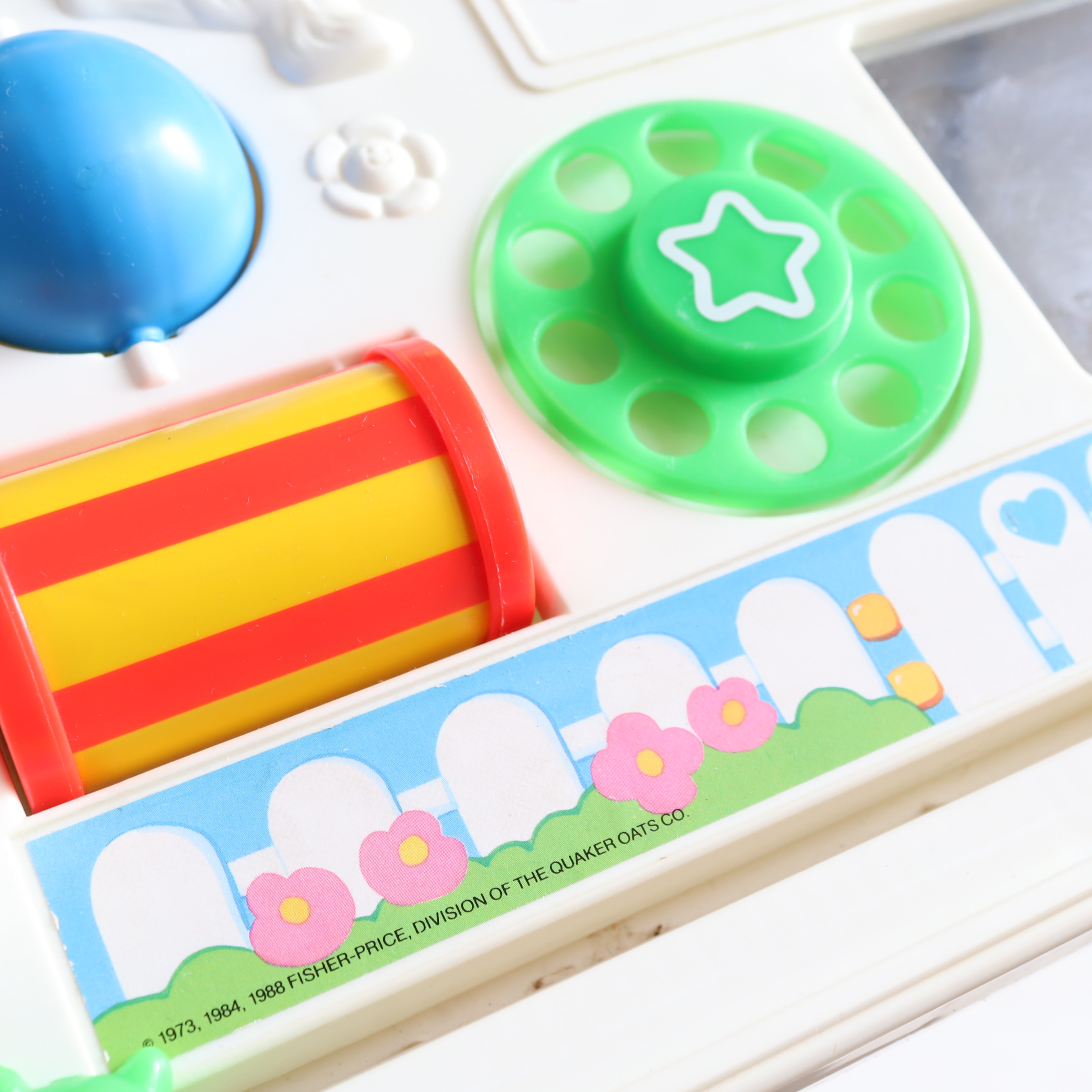 Vintage Fisher Price Activiteiten bord
