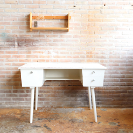 Vintage bureau jaren 60 70 wit