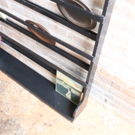 Vintage scandinavisch bordenrek / boekenrek