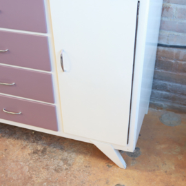 Vintage oude commode wit