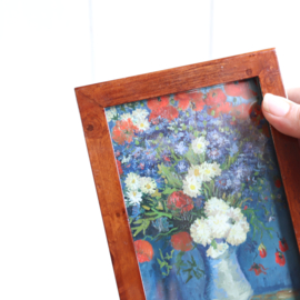 Vintage fotolijst hout zwart 10 x 15