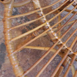 Vintage rotan fauteuil