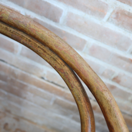 Vintage thonet Ligna stoel donker bruin