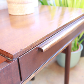 Vintage kaptafel inklapbaar spiegel