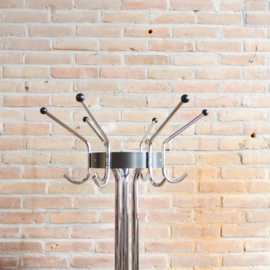 Vintage staande kapstok chroom Design Tubax 1960